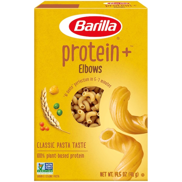 Barilla Protein Plus Elbow Pasta 14.5 oz., PK12